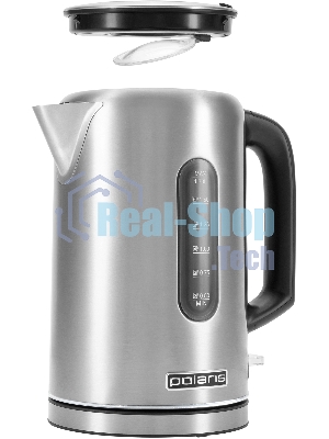 Чайник электрический Polaris PWK 1729CA стальной, 1.7л. 2200Вт