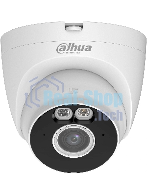 Камера видеонаблюдения Dahua DH-IPC-HDW1339DA-SAW-IL, IP, 3 Мп, 2.8 мм, белый