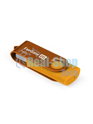 Exegate EX302042RUS USB-флеш накопитель ExeGate Jet 16GB жёлтый (USB2.0, 480Mbps, пластик/металл)