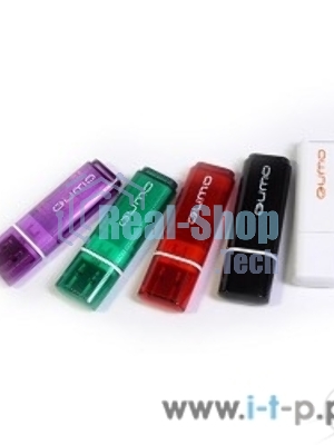 Флешка USB 2.0 QUMO 64Gb, Optiva 01 белый QM64GUD-OP1-белый
