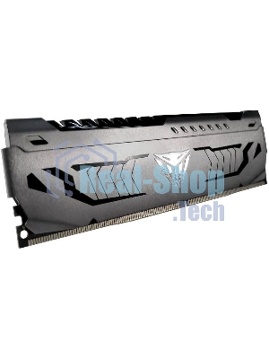 Оперативная память Patriot Viper Steel, DDR4, 16GB (1x16 GB), 3200 MHz, CL16, DIMM, радиатор, черный