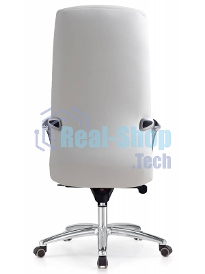 Кресло Бюрократ DAO/WHITE белый, кожа