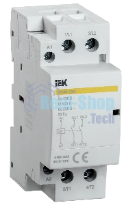Контактор модульный КМ40-20М AC IEK MKK11-40-20