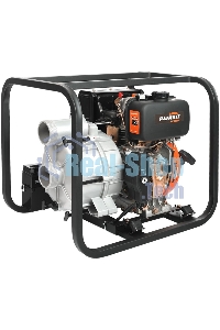 Мотопомпа PATRIOT MPD 3072 SFE4т дизель 296см3 5.7лс 75м3/ч 1200л/м глуб.8м напор25м 3'' бак3.5л