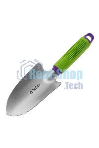 Совок посадочный широкий Palisad 85х300 мм, стальной, пластиковая рукоятка