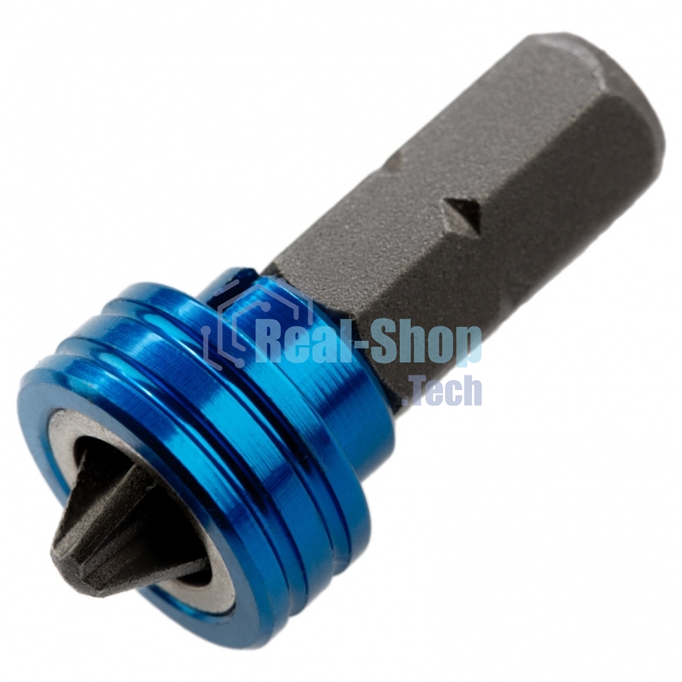 Бита Gross PH2x25 мм с ограничителем и магнитом, для ГКЛ, S2