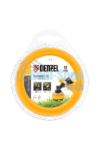 Леска для триммера Denzel круглая 1,6 мм х 15 м, блистер FLEX CORD