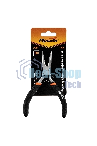 Длинногубцы Sparta Mini, 130 мм, никелированные, прямые, авторазжим