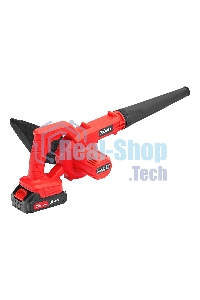 Воздуходувка-пылесос акк. портативная MTX LB-185, 35 м/с, 170 м3/ч, Li-Ion, 20 В