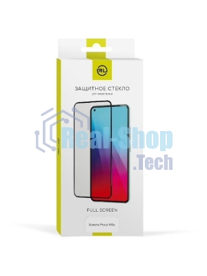 Защитное стекло для экрана Redline УТ000024054 черный для Xiaomi Redmi Note 10/10s прозрачная