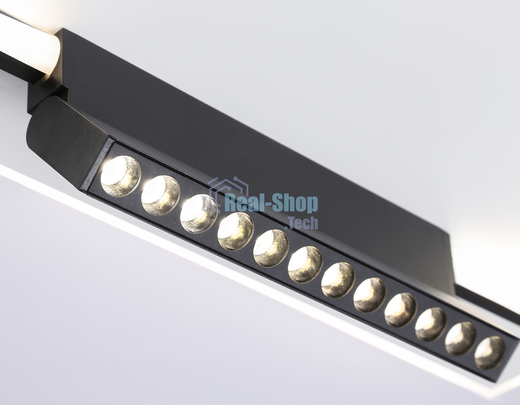 Светильник Ambrella light FL51455/1+1 WH/BK белый/черный 72W 3000K-6400K+4200K 500*500*80 (ПДУ РАДИО 2.4G)