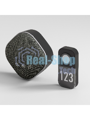 Звонок электрический бытовой (дверной) DBQ29M WL 36M IP20 / Чёрный