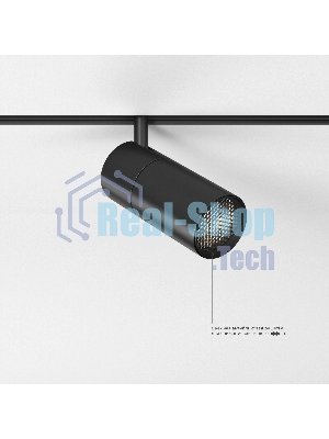 Трековый светильник Slim Magnetic R01 6W 4200K (черный) 85011/01