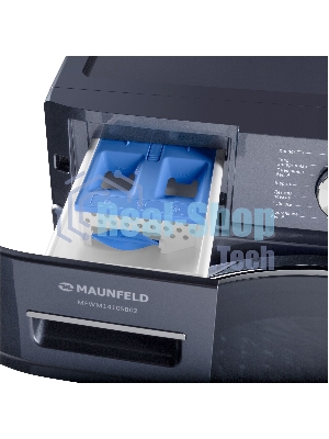 Стиральная машина Maunfeld MFWM1410SB02 темно-серебристый, загрузка фронтальная 10 кг, 1400 об/мин., класс: А+++