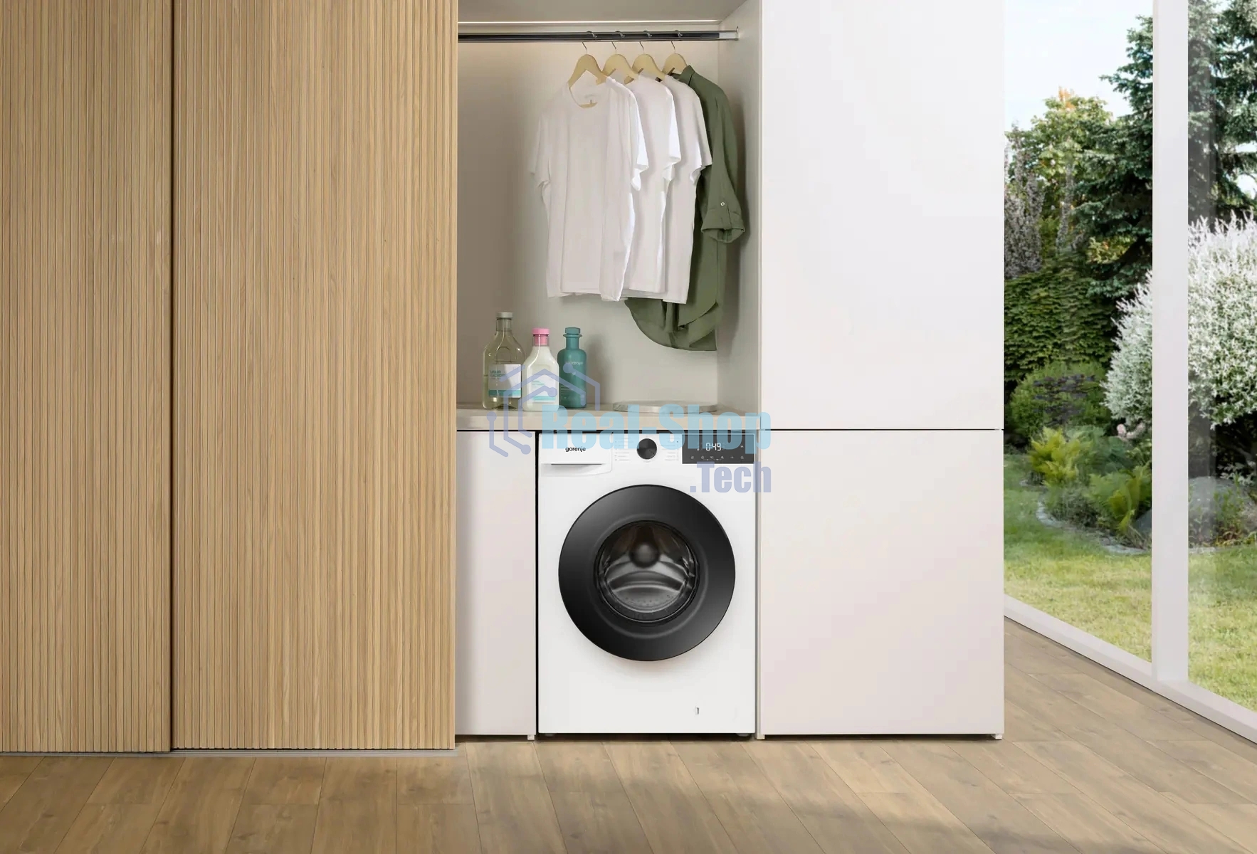 Стиральная машина Gorenje WG2P114A12/C класс: A загр.фронтальная макс.:11кг белый инвертор