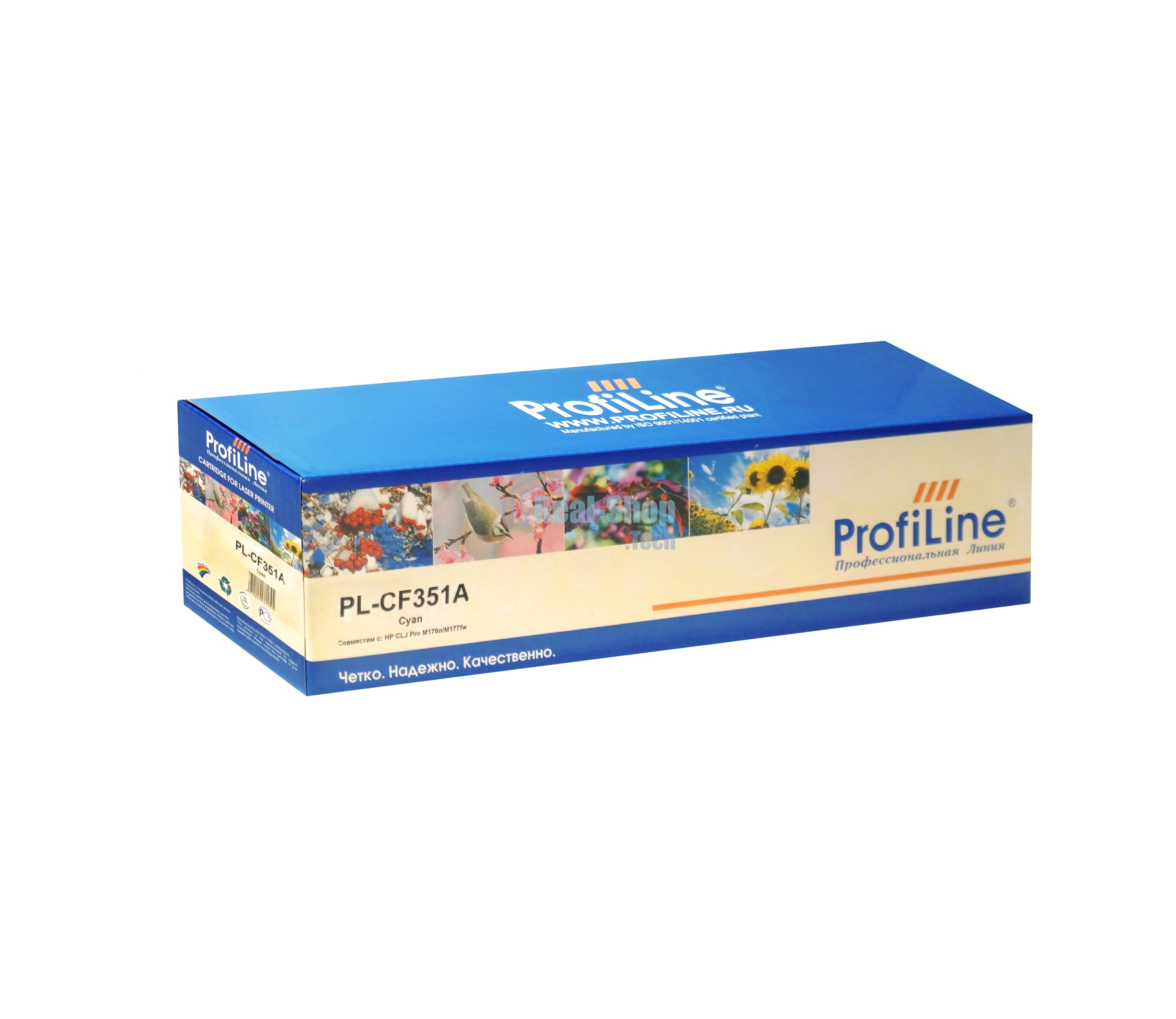 Картридж лазерный ProfiLine PL-CF351A для принтеров HP CLJ Pro M176n/M177fw Cyan 1000 к