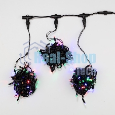 Гирлянда Neon-night LED ClipLight 24V, 3 нити по 10 метров, цвет диодов мульти