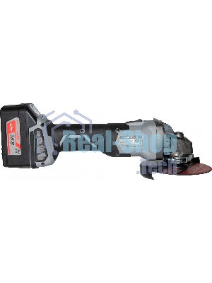 Угловая шлифовальная машина аккумуляторная ИНТЕРСКОЛ УШМ-125/18В Li-ion АПИ [578.4.1.70] кейс, 1 аккум. 4А·ч, ЗУ