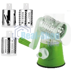 Мультитерка Mallony BELLISSIMO (мультислайсер) на вакуумной присоске (3 насадки)