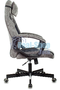 Кресло игровое Бюрократ VIKING 6 KNIGHT B FABRIC черный крестовина металл/пластик