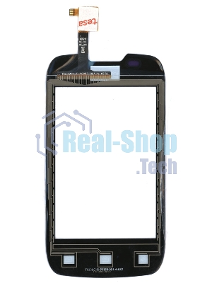 Сенсорное стекло (тачскрин) для Fly IQ431 IQ432, черное