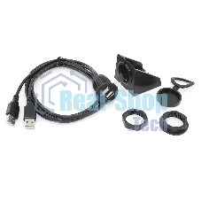 Кабель USB 2.0 двойной для монтажа на корпус 1 м влагозащищенный