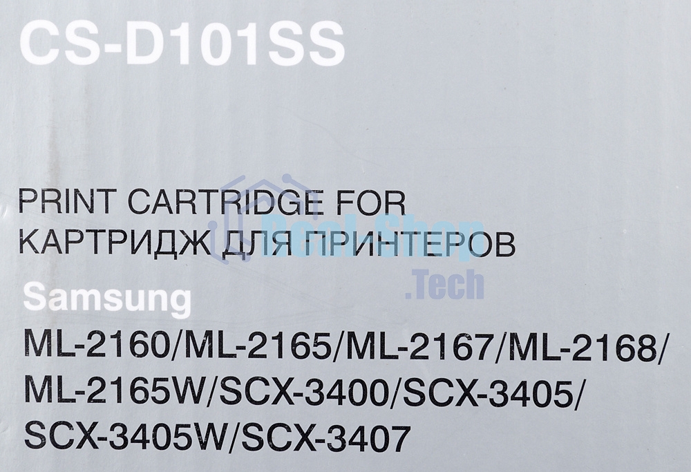 Картридж лазерный Cactus CS-D101SS черный (1500 стр.) для Samsung ML-2160/2165/2167/2168/SCX-3400/3405