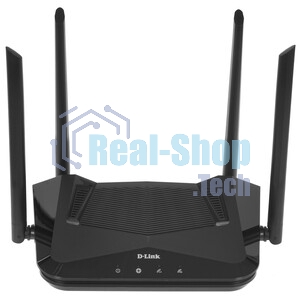 Двухдиапазонный гигабитный Wi-Fi 6 маршрутизатор D-Link DIR-X1530/RU/A1A AX1500 (466526)
