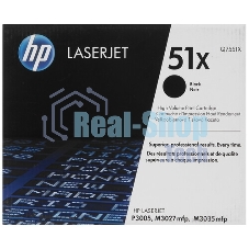 Картридж лазерный контрактный HP LaserJet Q7551XC Contract Black Print Cartridge