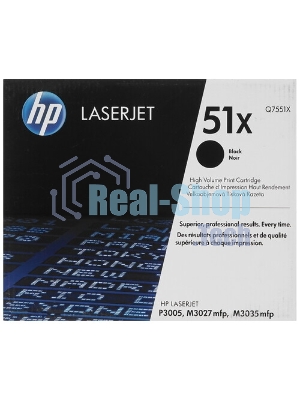 Картридж лазерный контрактный HP LaserJet Q7551XC Contract Black Print Cartridge