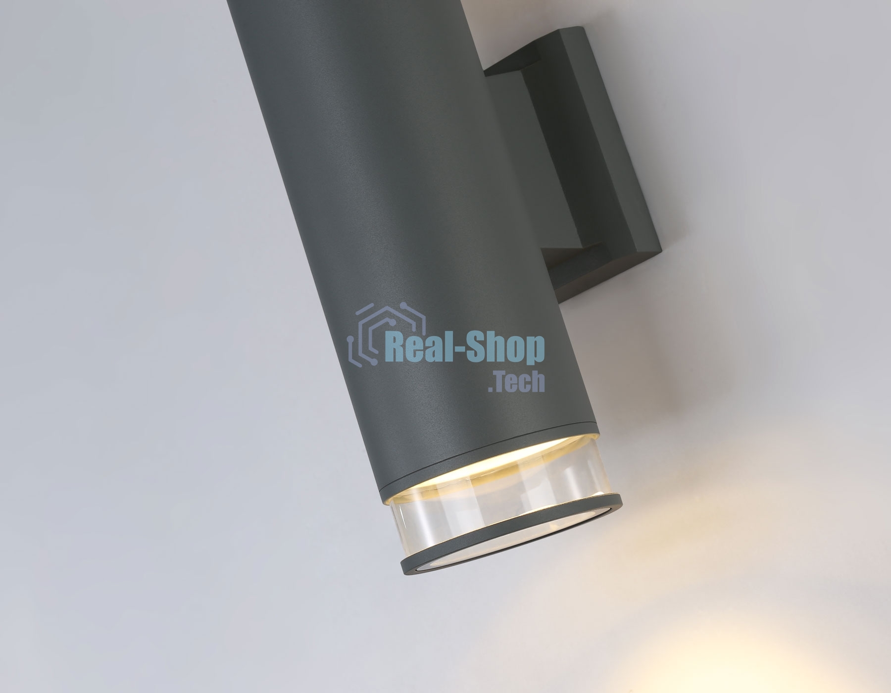 Светильник Ambrella light ST3820/2 GR/CL серый/прозрачный IP54 GU10/2 max 35W 310*90*160