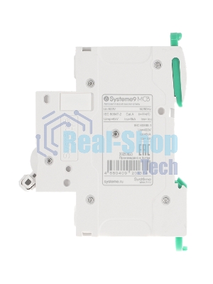 Автоматический выключатель Systeme Electric S9F22225 Systeme9 C 25A 2P 6kA 400В