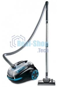 Пылесос Thomas DryBOX черный/синий, 300/1700Вт, уборка сухая, пылесборник контейнер 2.1 л