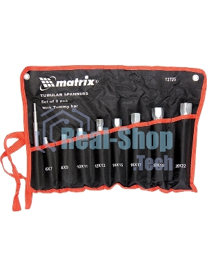 Набор ключей Matrix трубчатых торцевых 9 пр