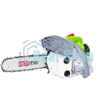 Бензопила RedVerg RD-GC25-12 1,4 лс/1,0кВт; 25 куб.см; шина-30 см; шаг-3/8; толщина паза-1,3мм; кол-во .вед зв.- 45; одноручная; вес-4,8 кг