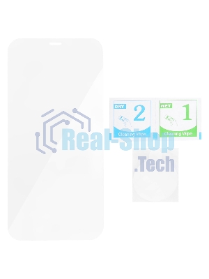 Защитное стекло для экрана Digma для Apple iPhone 12/12 Pro прозрачный