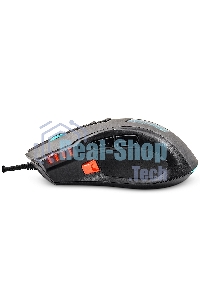 Мышь проводная Crown Gaming CMXG-711 черный, 4000 dpi, USB, кнопки - 8