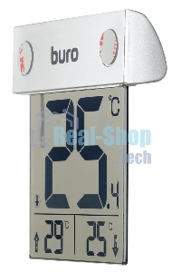 Термометр Buro P-6041 серебристый