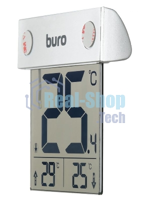 Термометр Buro P-6041 серебристый