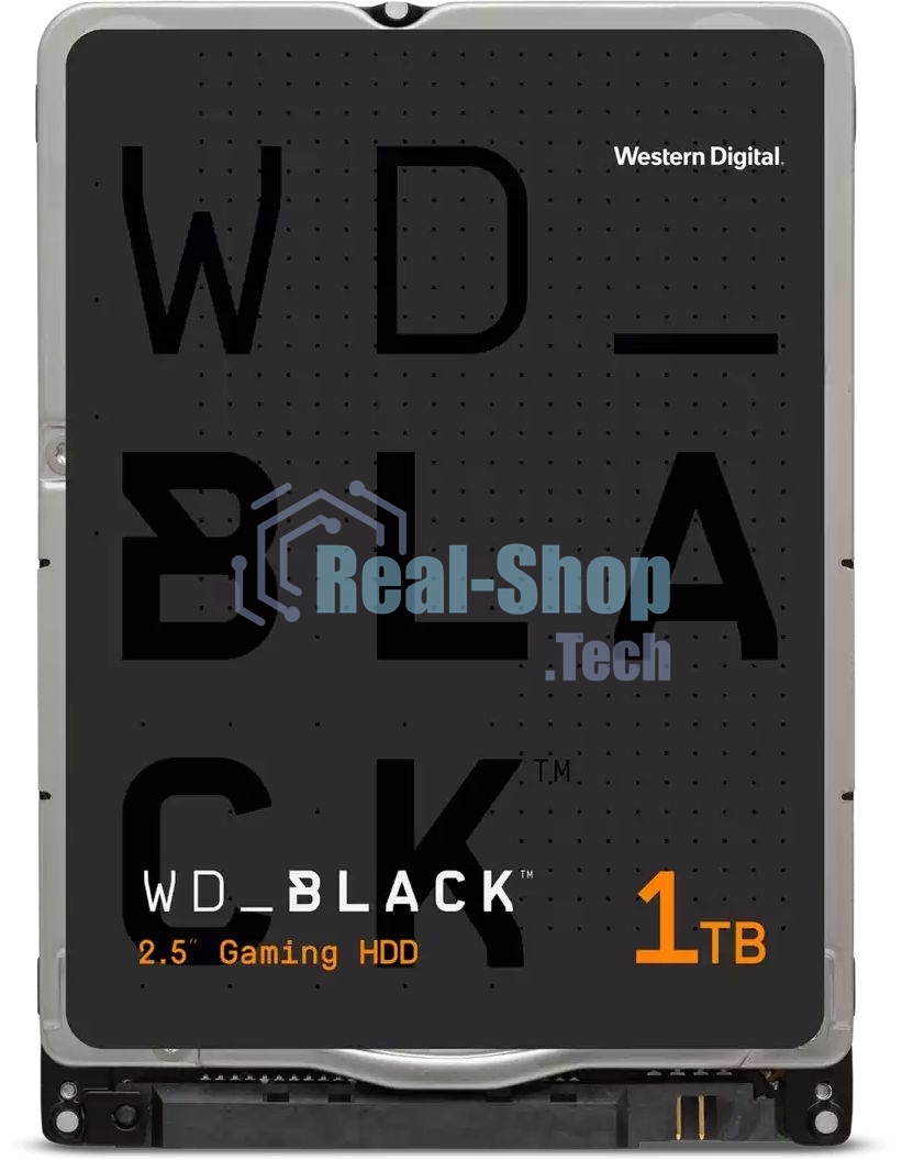 Жесткий диск WD 1Tb 7200rpm SATA-III WD10SPSX черный 64Mb 2.5