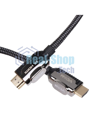 Кабель VCOM CG864-2M HDMI 19M/M,ver. 2.1, 8K@60 Hz 2m VCOM CG864-2M