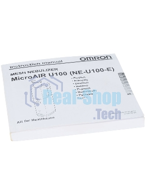 Ингалятор Omron U100 NE-U100-E ультразвуковой стационарный белый/серый