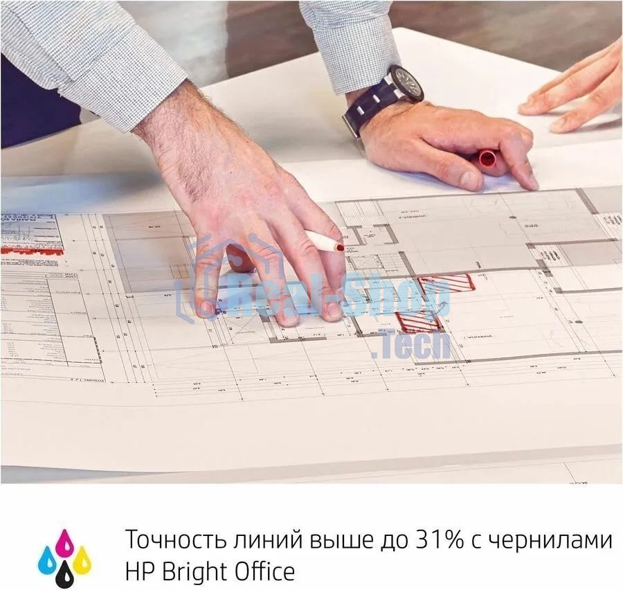 Плоттер струйный HP Designjet T630, A1, цветной, 24