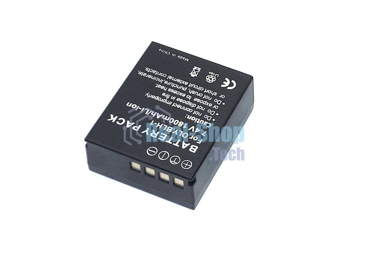 Аккумуляторная батарея для фотоаппарата Olympus OM-D E-M1 Mark II (BLH-1) 7.4V 1720mAh