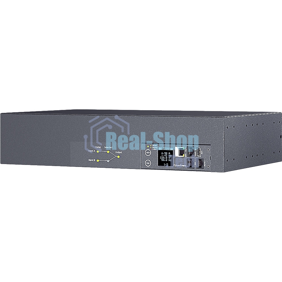 Блок распределения питания ATS CyberPower PDU44302 2U type, 32Amp, plug IEC 309 32A, (16) IEC 320 C13 (2) IEC 320 C19