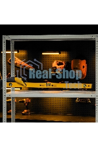 Уровень алюминиевый Denzel, магнит., фрезерованный, 3 глазка (1 зеркал.), 0,5 мм/м, 1000 мм