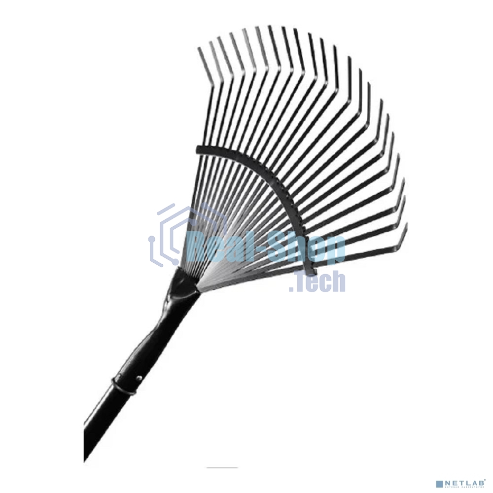 Грабли веерные ВИХРЬ 22 зуба, сталь, металлический черенок 73/7/1/11