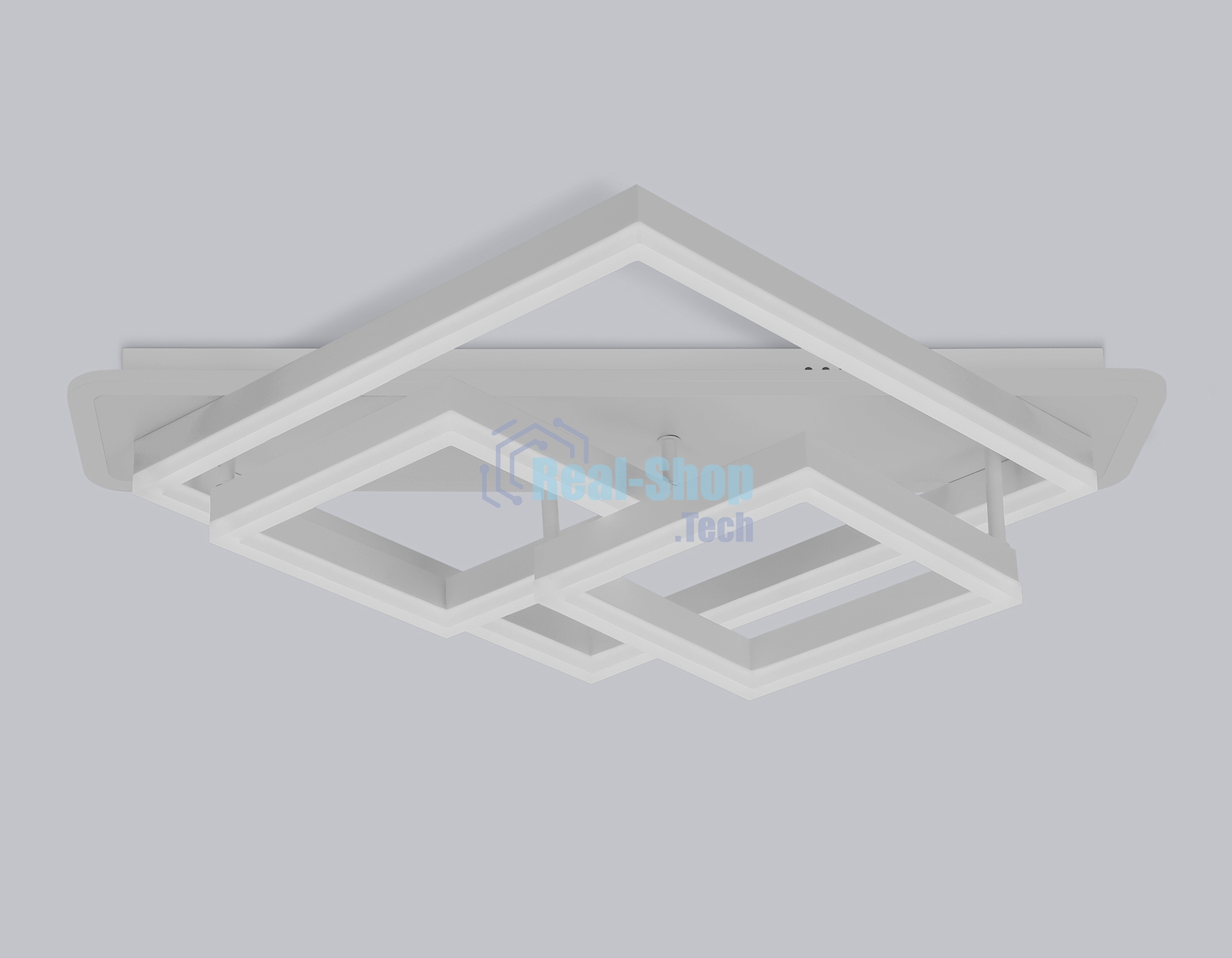 Светильник Ambrella light FA8531 WH белый 132W 3000K-6400K+RGB 630*570*160 (ПДУ РАДИО 2.4G)
