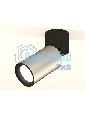 Светильник Ambrella Light XM6324040 SSL/BK/SBK серебро песок/черный/черный песок (A2221, C6324, N6102)