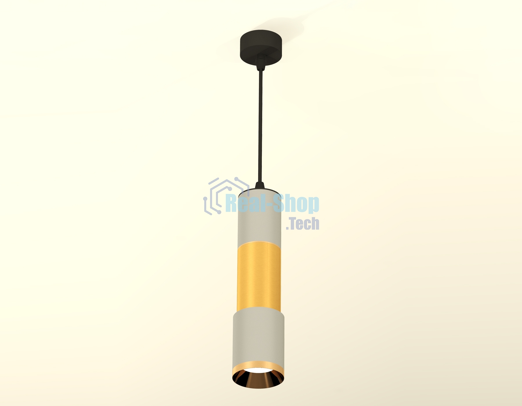 Светильник Ambrella Light XP7423040 SGR/PYG серый песок/золото желтое полированное MR16 GU5.3